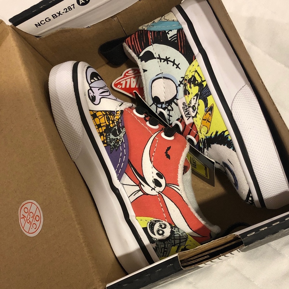Vans Multicolor Halloween Themed Sneakers